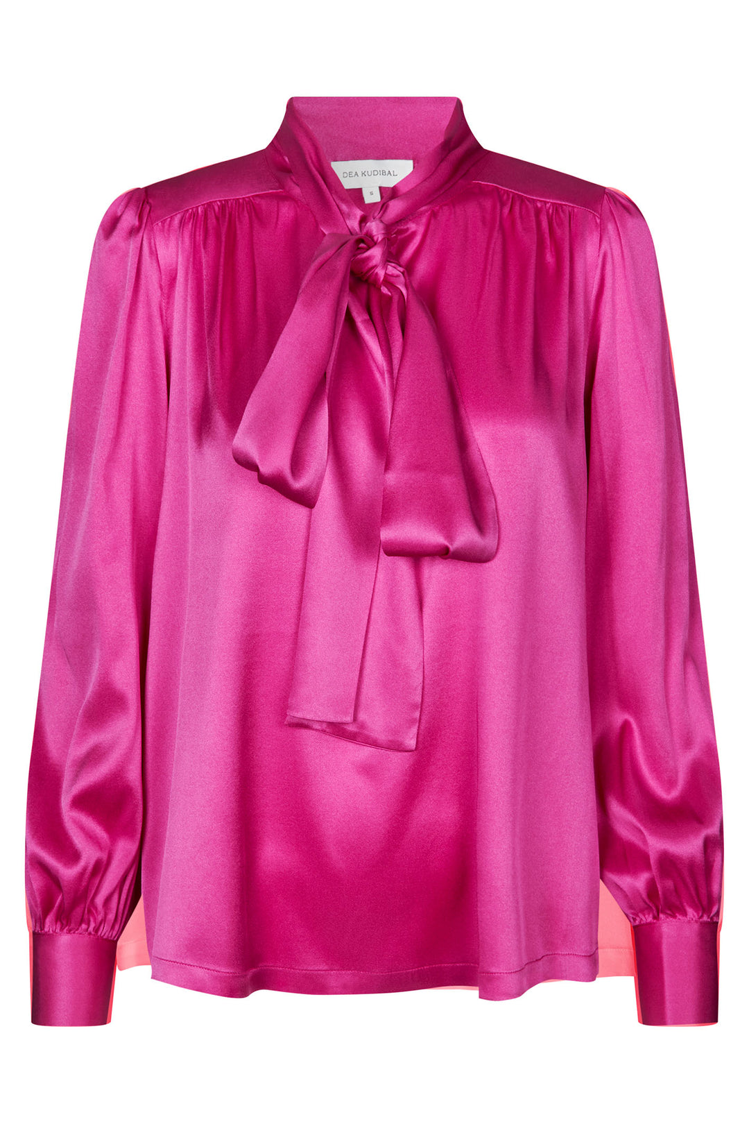 Dea Kudibal Blouse Indiradea Fiavola Stretch Silk Pink 0750724 - Lonah Boutique