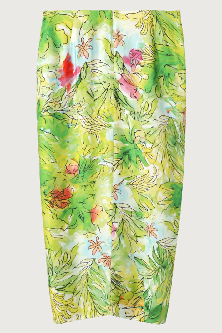 Me369 125L60369 Luna Visa Tie Skirt Pura Vida Green - Lonah Boutique Bournemouth