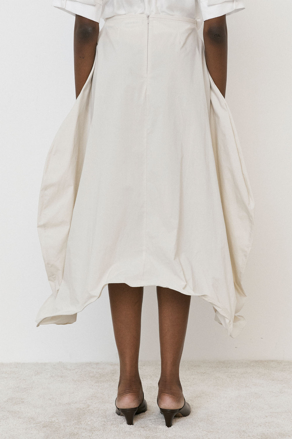 Meimeij Skirt Oyster M5EA47 - Lonah Boutique Westbourne