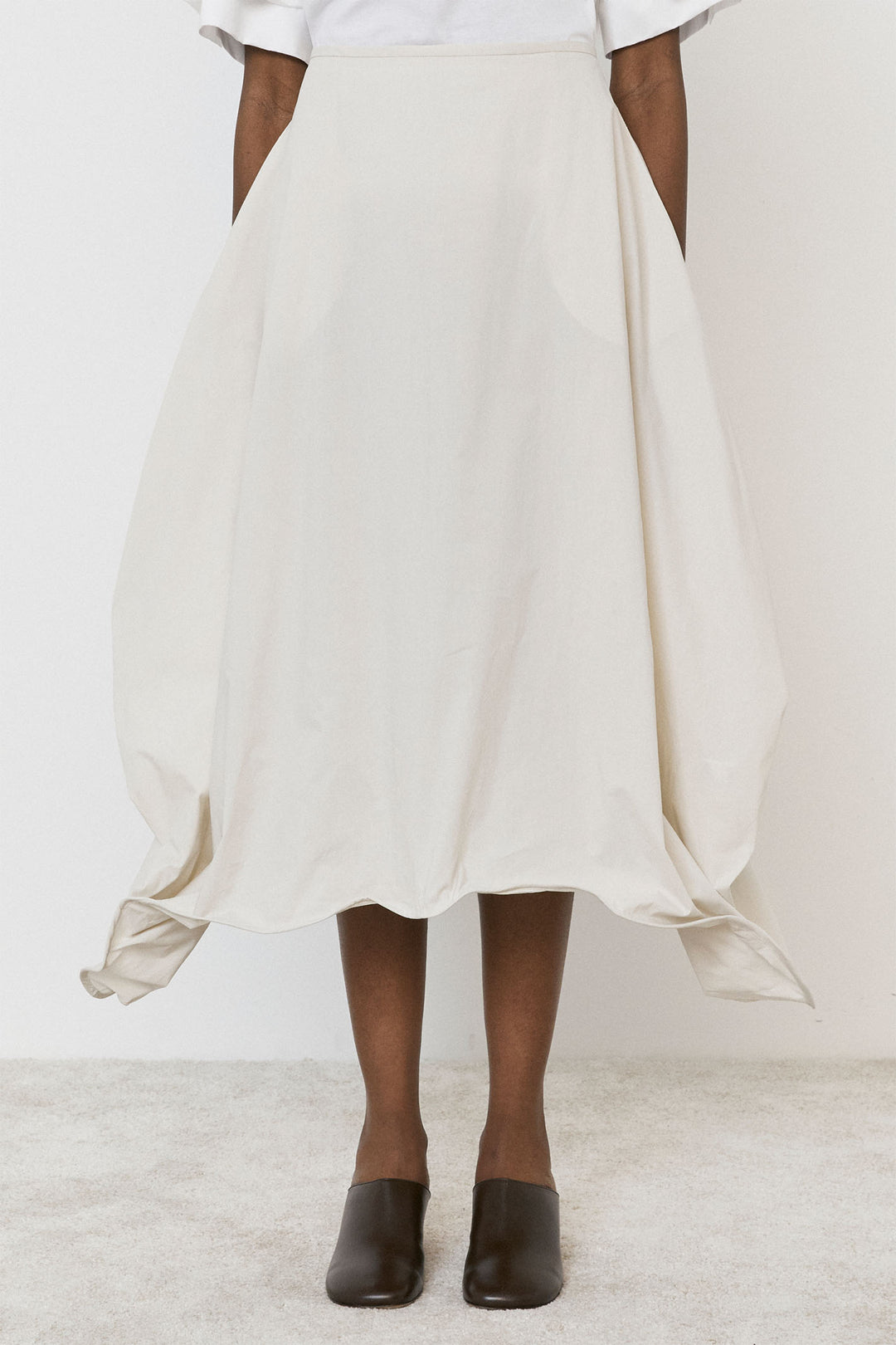 Meimeij Skirt Oyster M5EA47 - Lonah Boutique Westbourne
