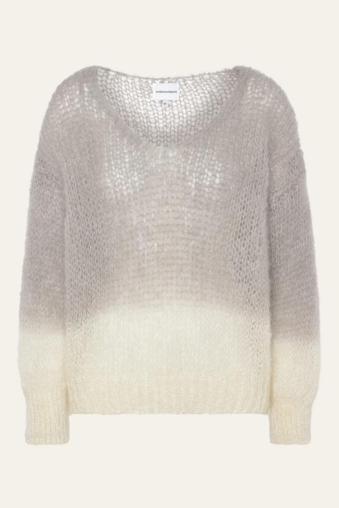 American Dreams AD1019 Milana Sweater Grey and White