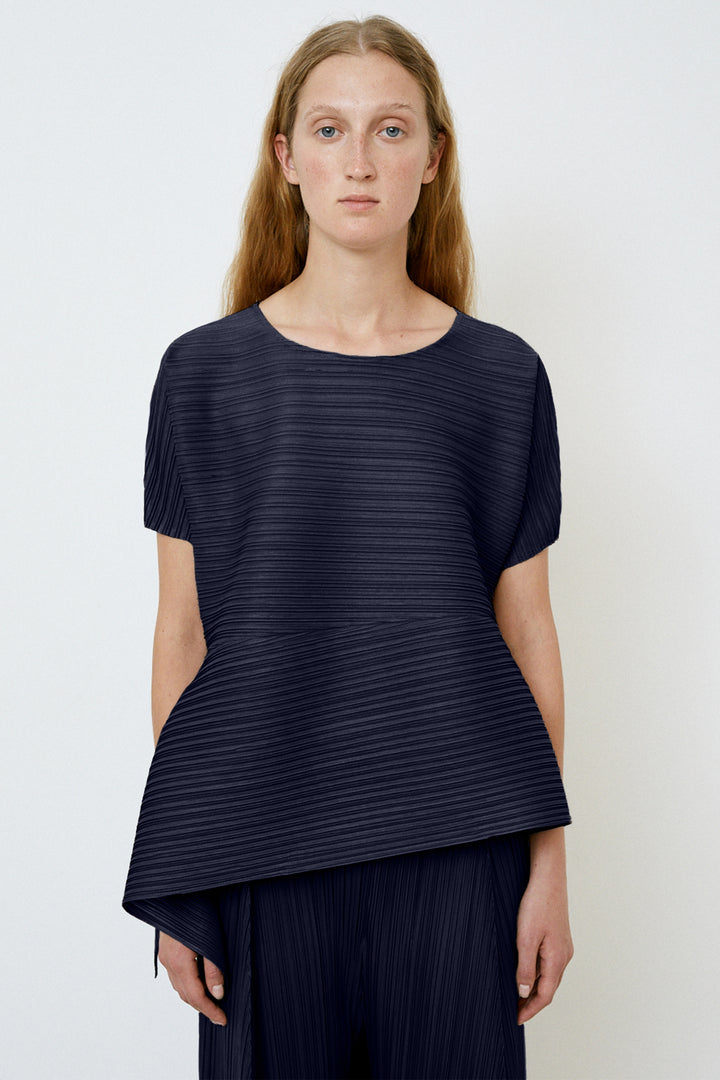 Meimeij Blouse Polar Night Navy M5PY01 - Lonah Boutique Westbourne