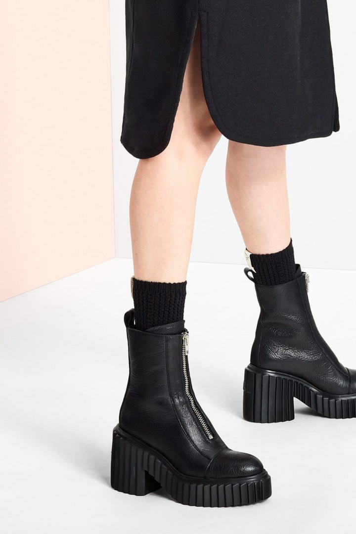 AGL D263530 Tiggy Rock Lowboot Tockins Nero