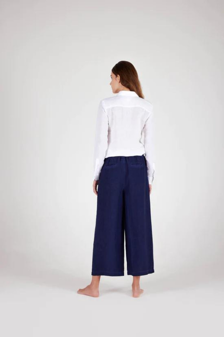 120% Lino Trousers Ink