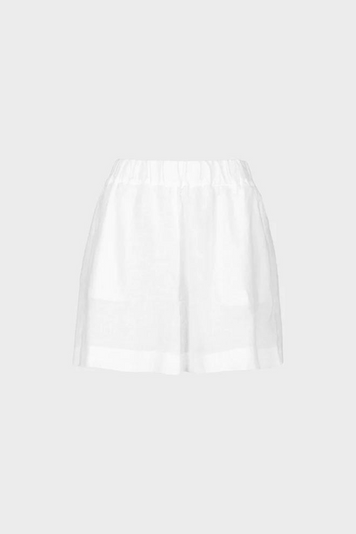 120% Lino YOW29BR-F753 Shorts White
