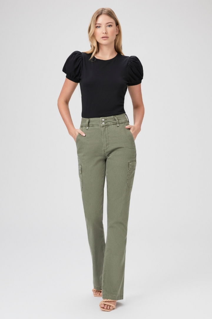 Paige  Dion Cargo Pockets Vintage Ivy Green
