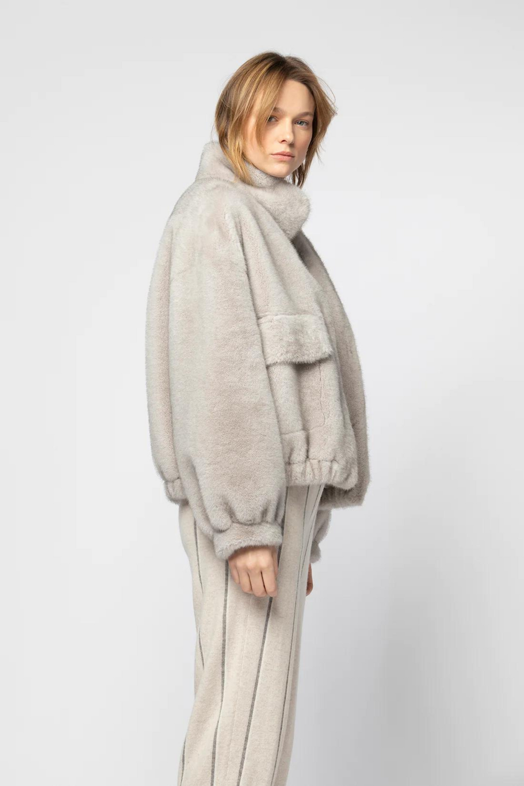 MAX&MOI H23MILLER Effect fur Jacket