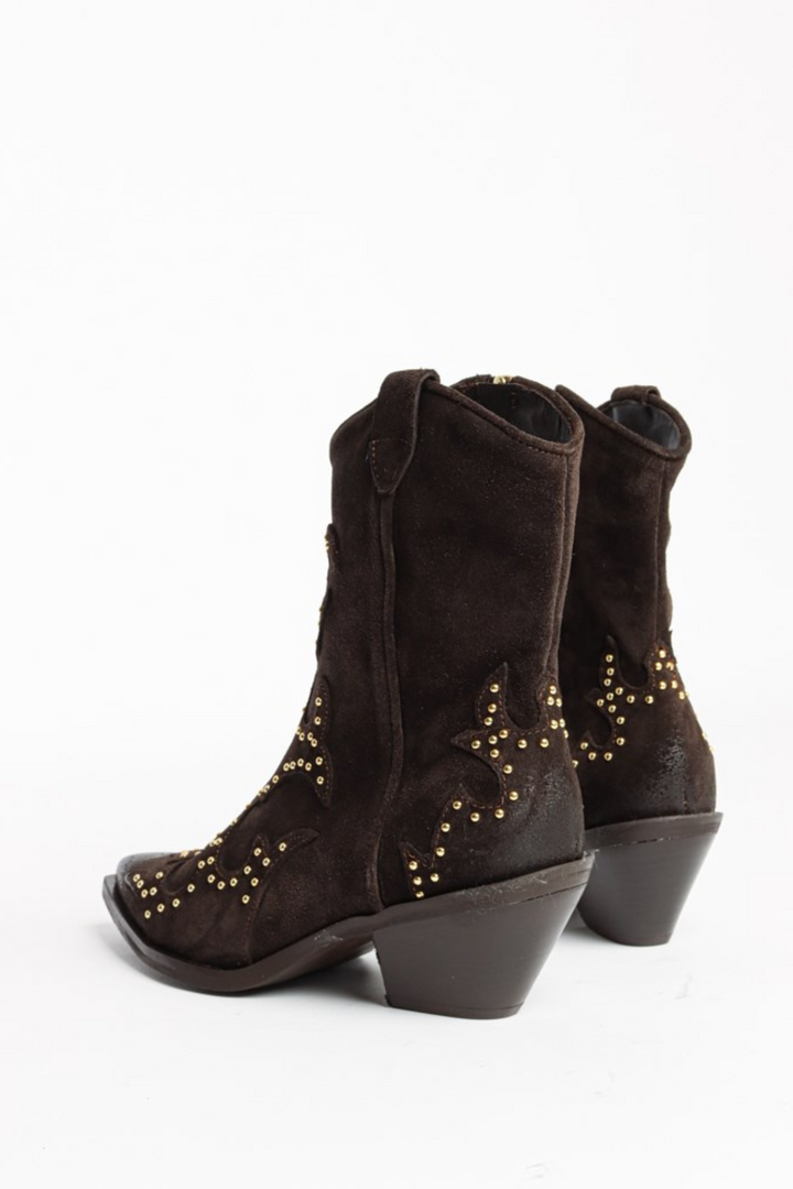 Bukela  Kyle Cam Cortina Ankle Boot Brown