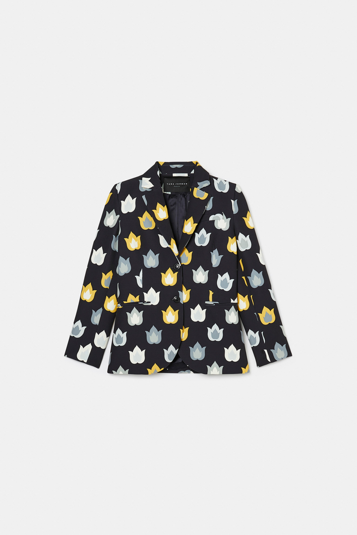 Tara Jarmon TUVES06TU202 Vinicio Jacket Charcoal