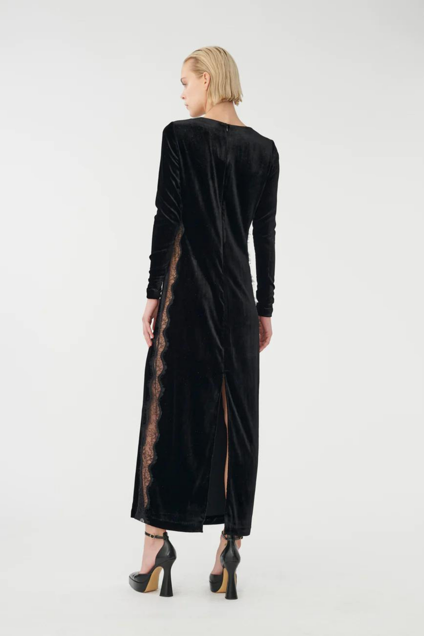 Dea Kudibal 1571023 Canelia Dress Maxi Silk Black