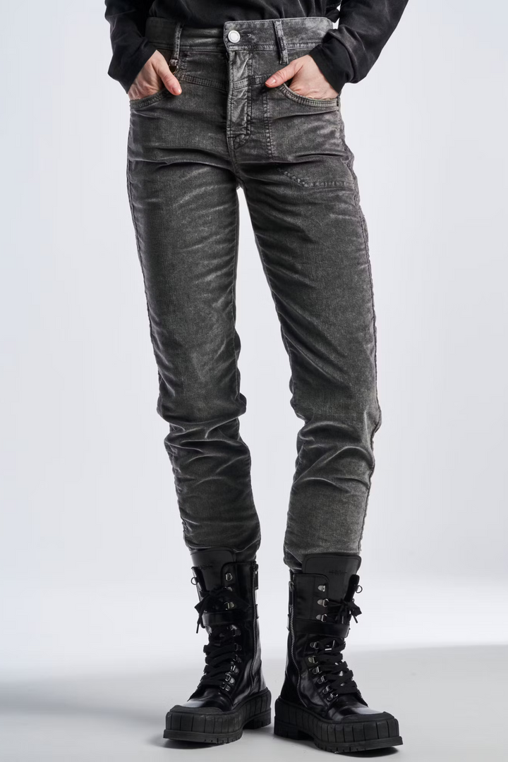 High Use 702909 Inform Velour Jeans Grey