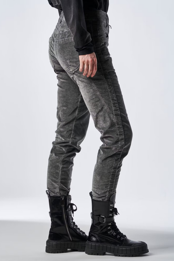 High Use 702909 Inform Velour Jeans Grey