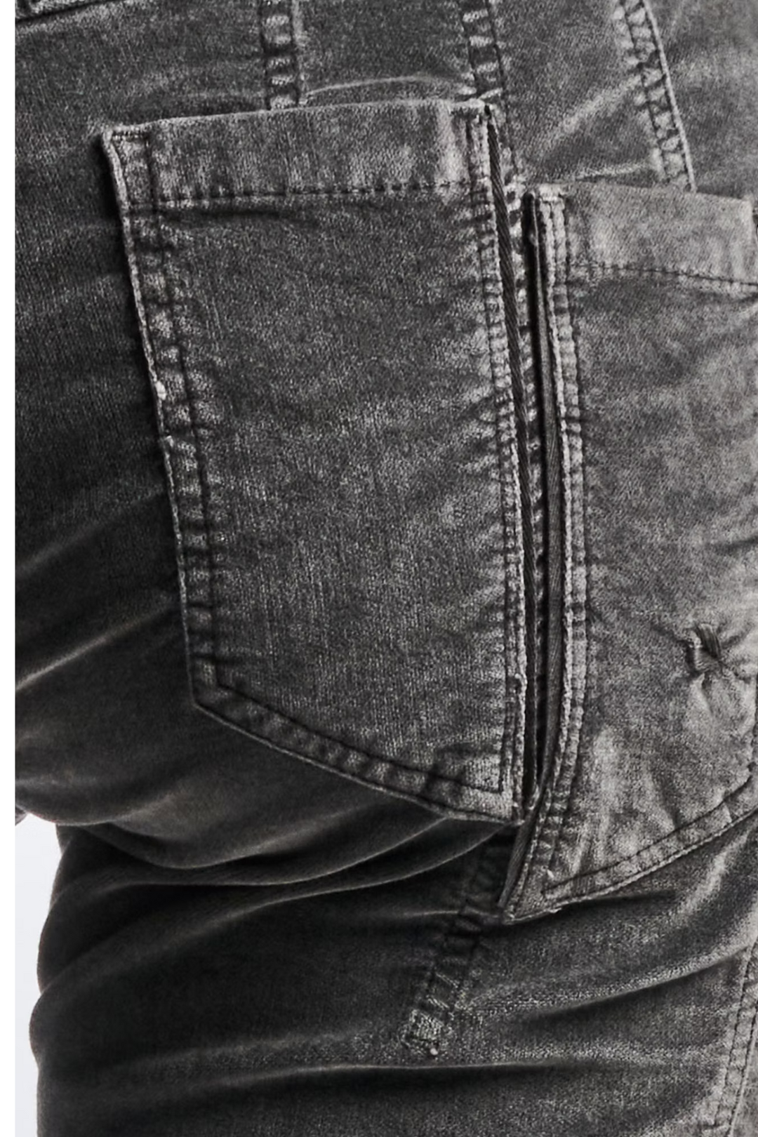 High Use 702909 Inform Velour Jeans Grey