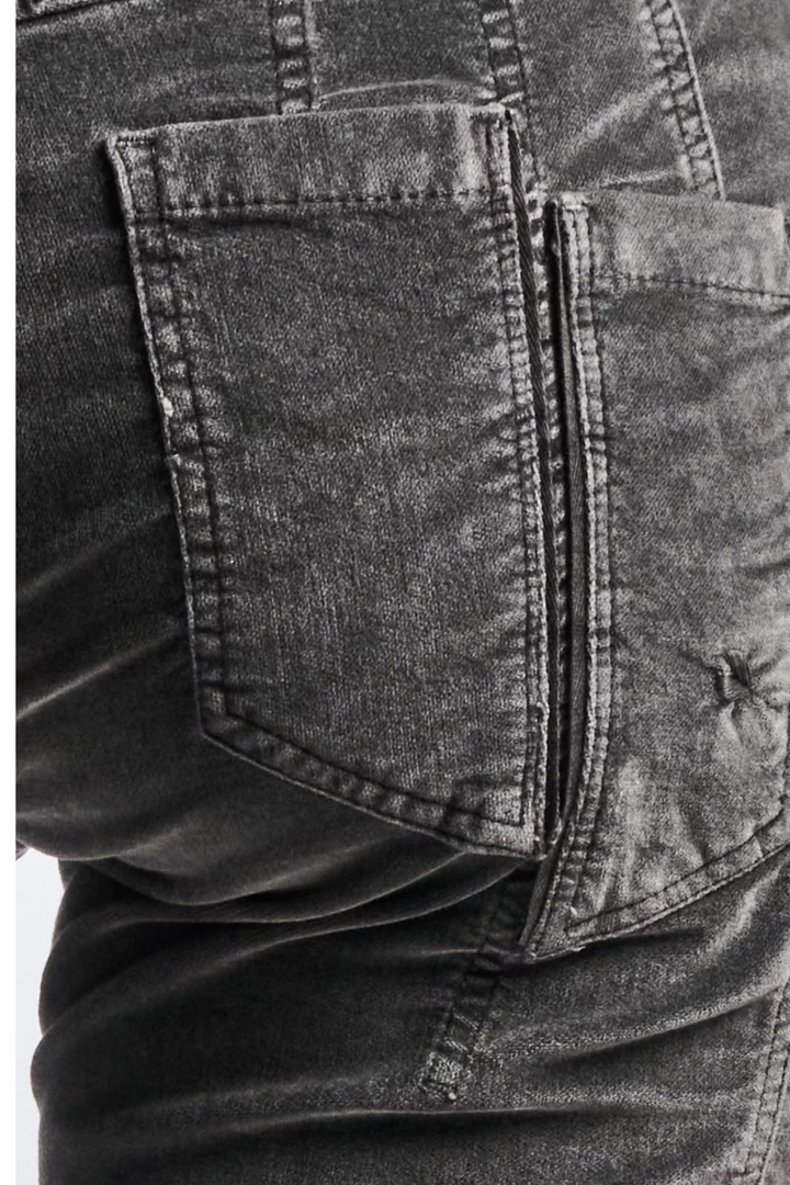 High Use 702909 Inform Velour Jeans Grey