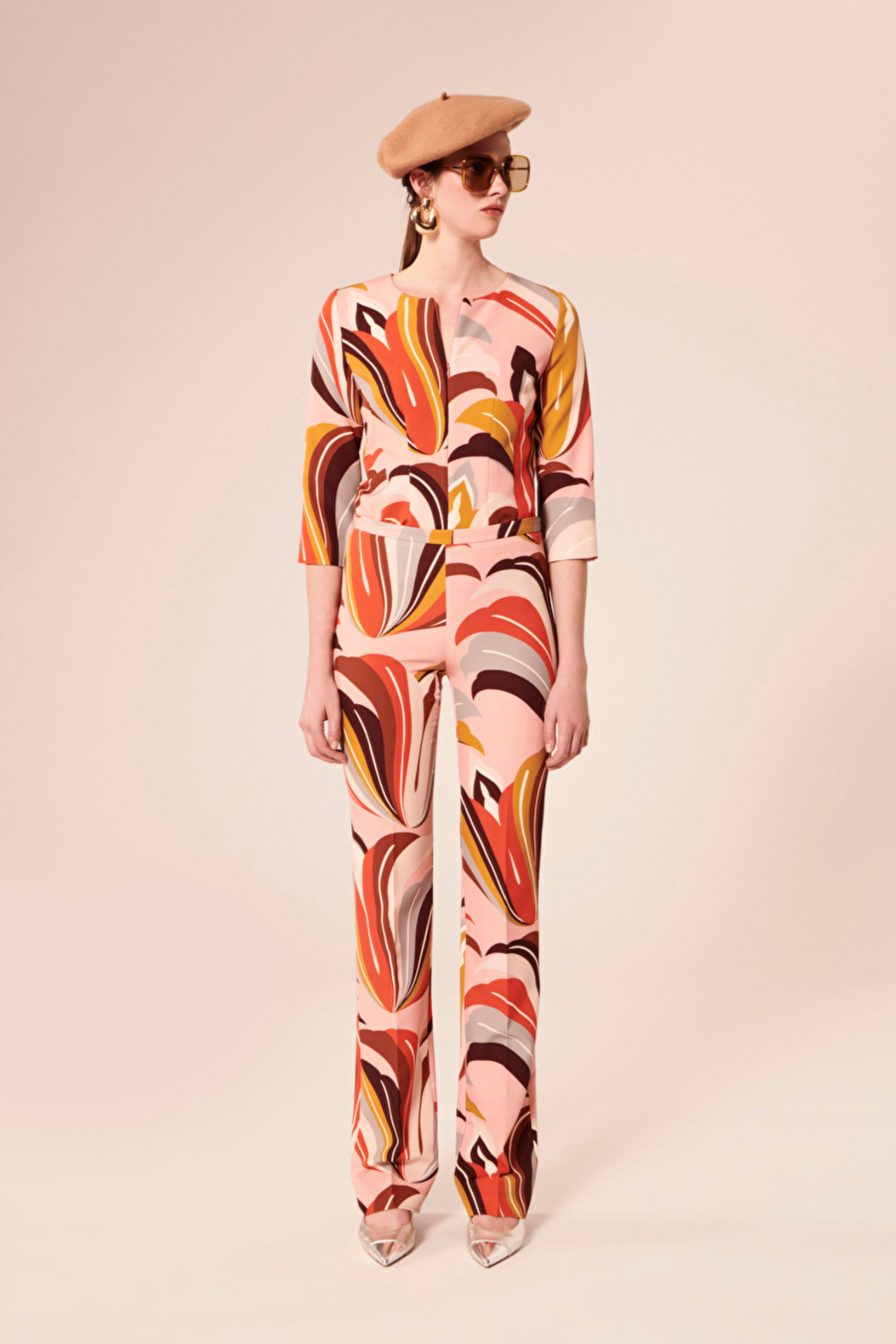 Tara Jarmon TSPANI4TS202 Paivan Trousers Havane Brown