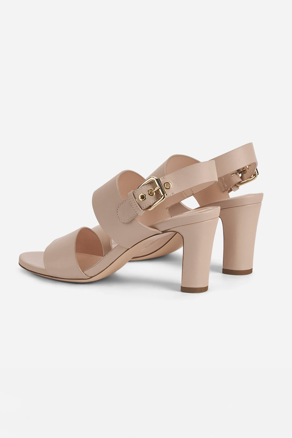 AGL D675035PESOFTY0551 Diletta Sandal Beige Softy Ghibli - Lonah Boutique