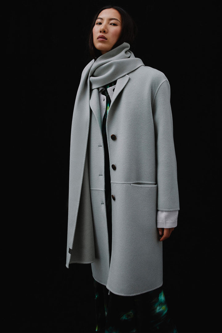 Beatrice B Coat Cashmere Mix Single Breast 24FA2584DOUBLEWS