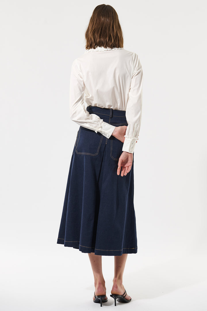 Dea Kudibal 1680125 Otilliadea Cotton Stretch Blend Shirt Natural White - Lonah Boutique Bournemouth