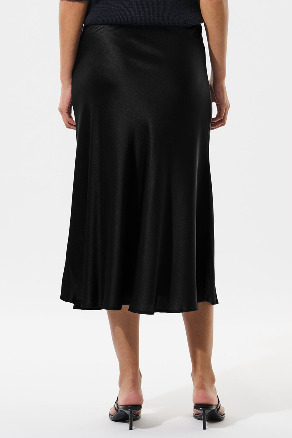 Dea Kudibal 2160125 Stretch Silk Twill Skirt Black - Lonah Boutique Bournemouth