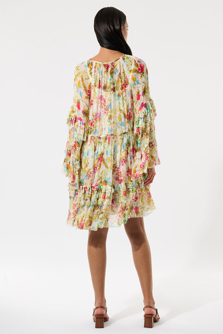 Dea Kudibal Julietdea 0100125 Short Dress Blossom Print - Lonah Boutique