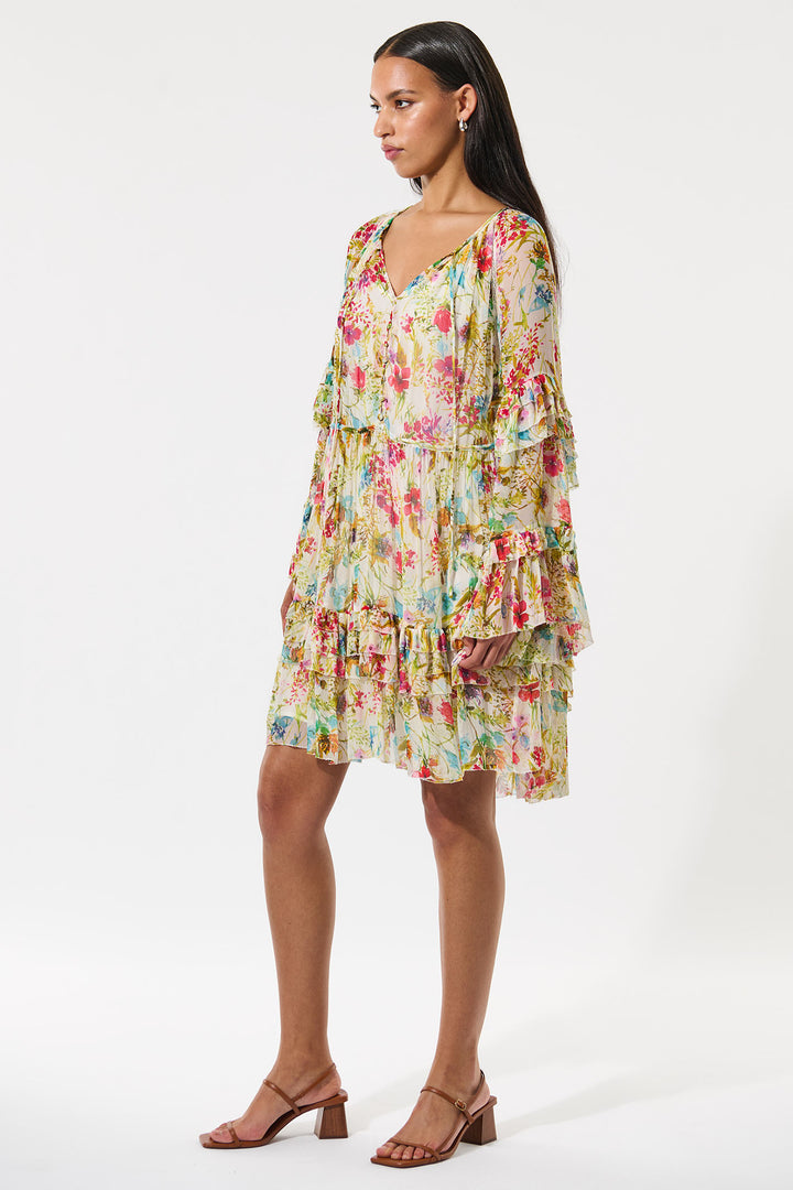Dea Kudibal Julietdea 0100125 Short Dress Blossom Print - Lonah Boutique