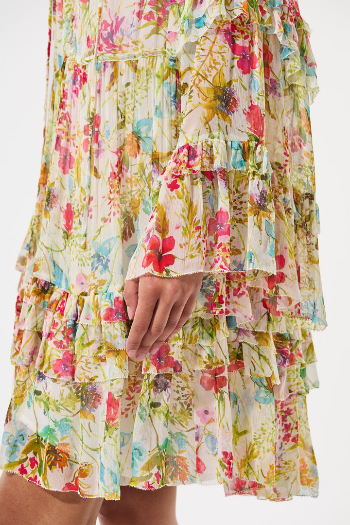 Dea Kudibal Julietdea 0100125 Short Dress Blossom Print - Lonah Boutique