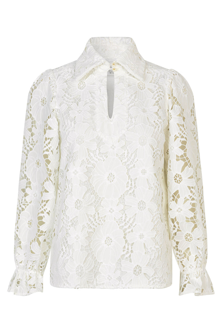 Dea Kudibal Rikkadea Blouse Natural White 0570125 NS - Lonah Boutique Westbourne