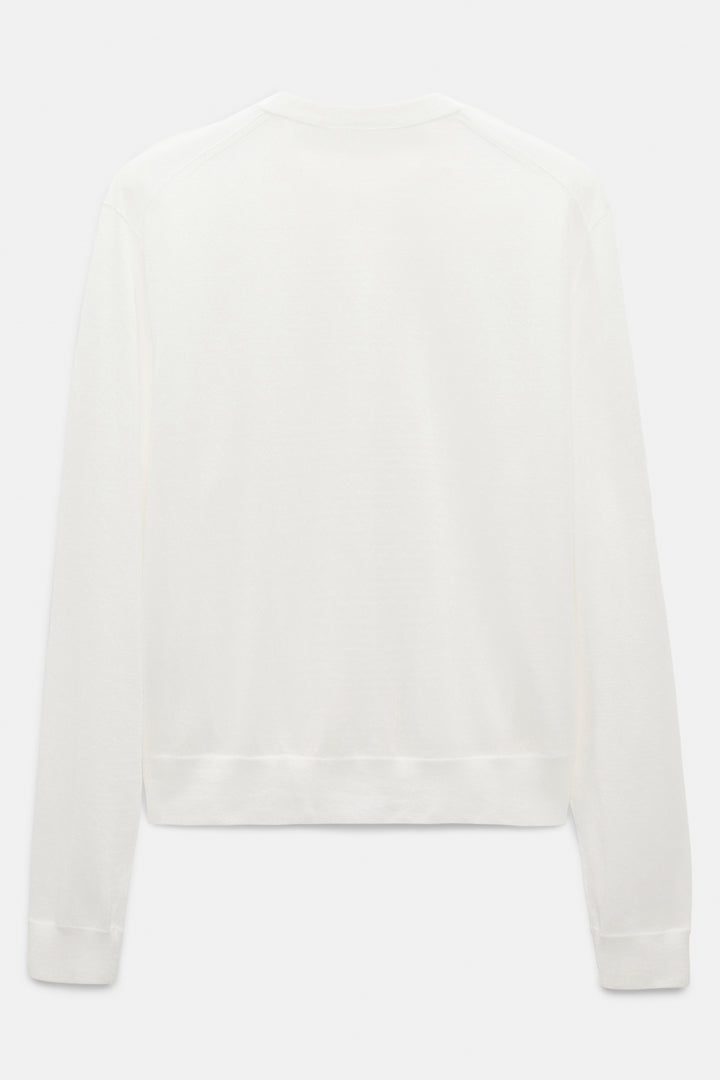 Dorothee Schumacher 410405 Eggshell White Sheer Summer Twinset 120