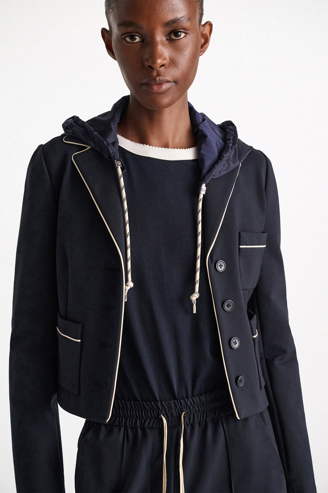 Dorothee Schumacher 448002 Dark Navy Emotional Essence Blazer 899
