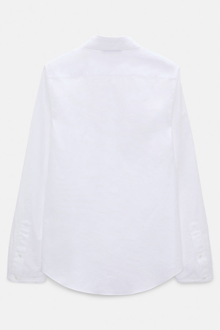Dorothee Schumacher 448526 White Powerful Ease Removable Collar Blouse
