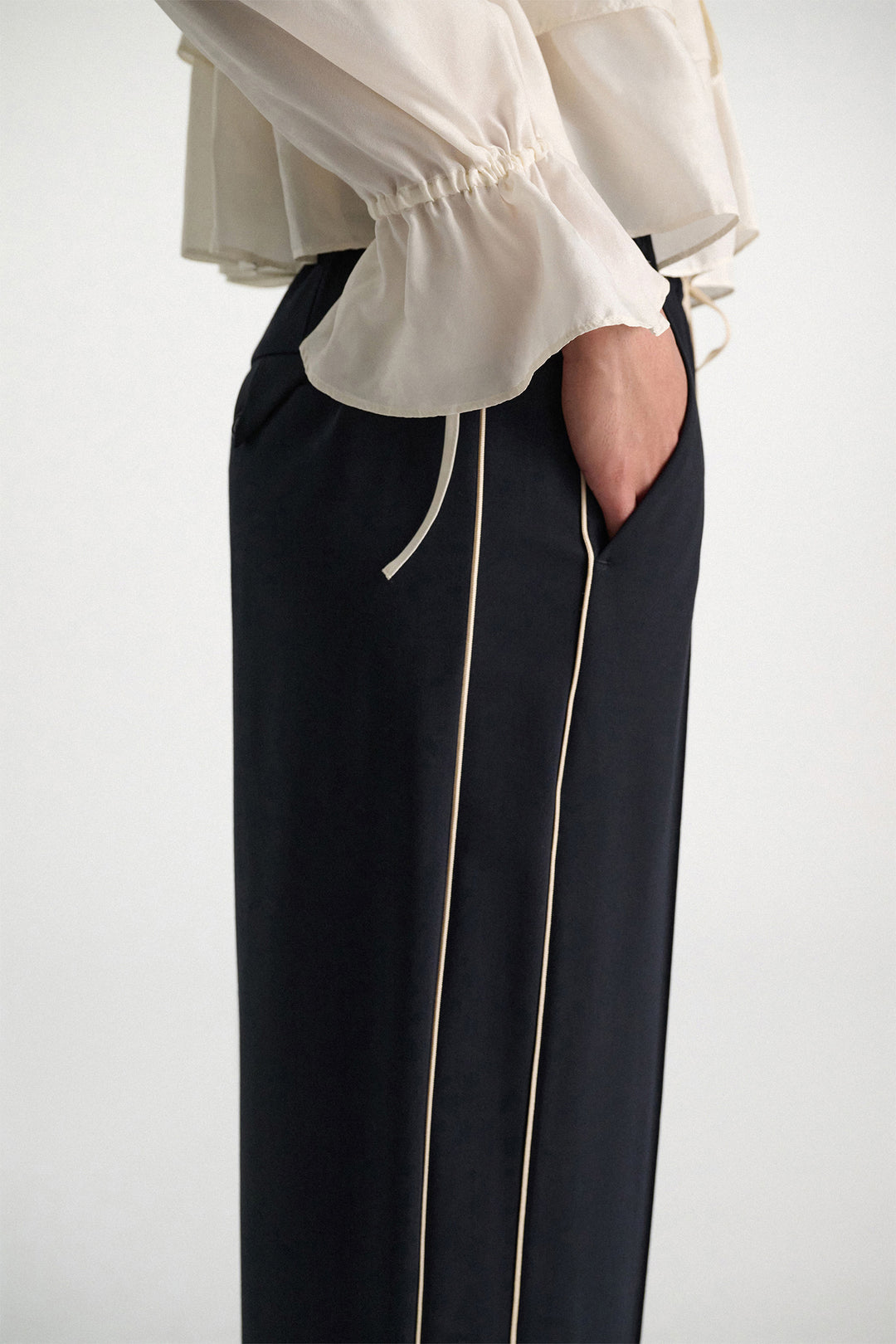 Dorthee Schumacher 440403 Dark Navy Casual Attraction Trousers
