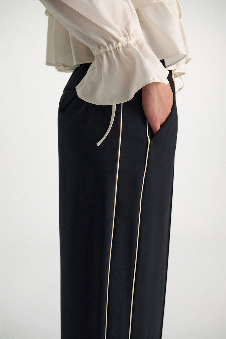 Dorthee Schumacher 440403 Dark Navy Casual Attraction Trousers