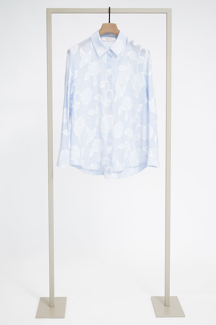 Herzen 25262-6232 Sky Superwhite Blue Shirt, front
