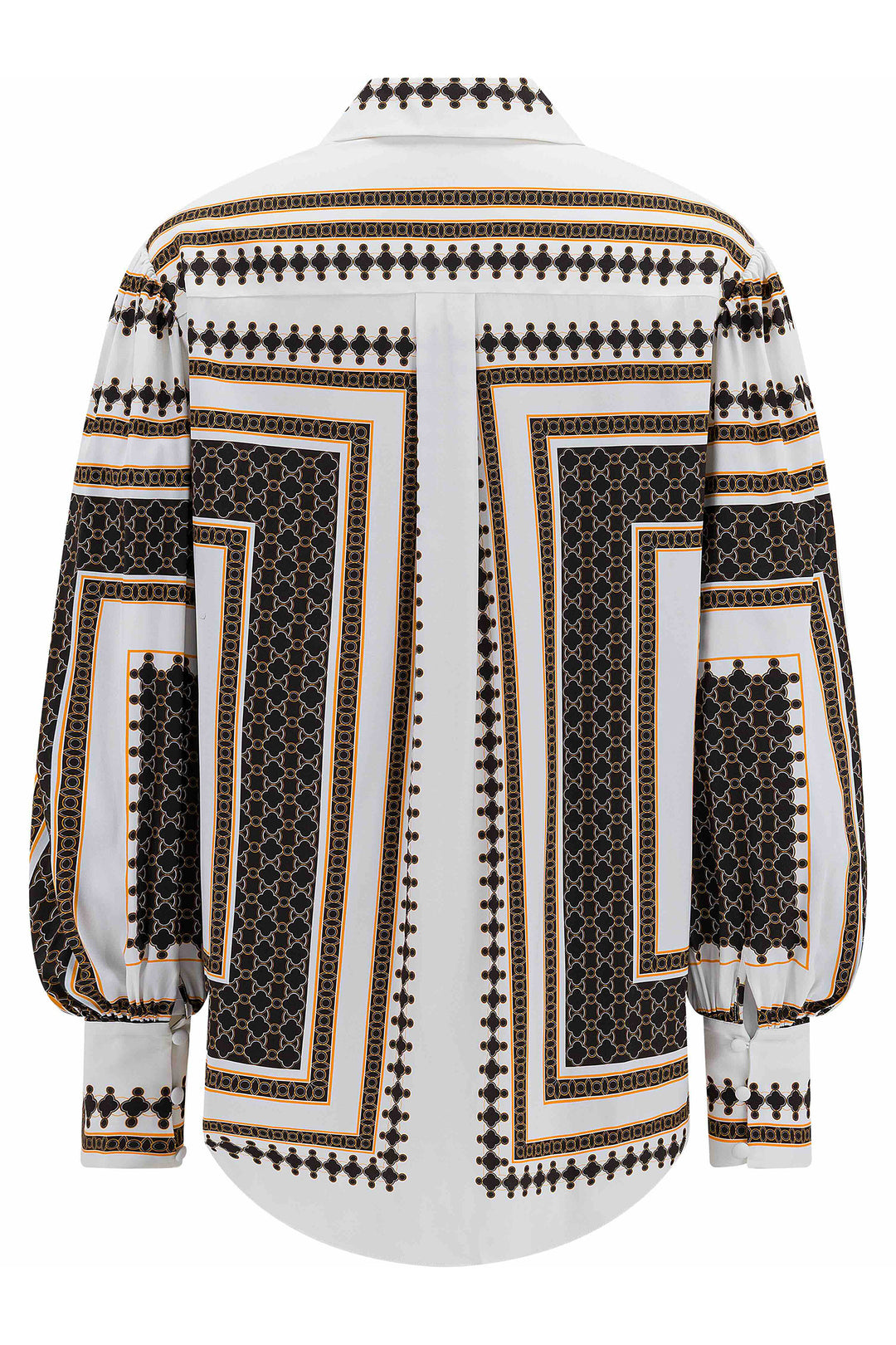 Herzens 25263-6063 Black Coffee Multicolour Shirt, back