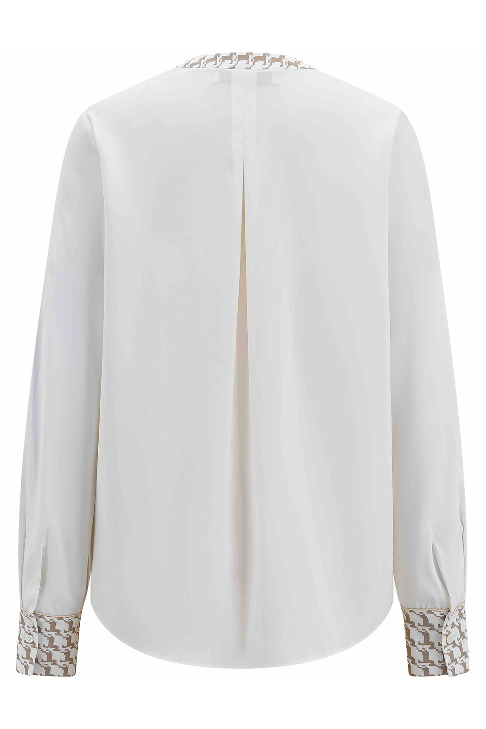 Herzens 25263-6099 Grey Hazelnut Multi Blouse, back