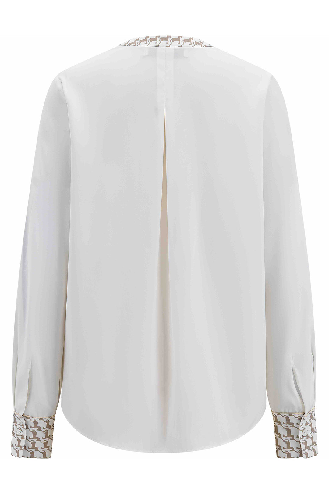 Herzens 25263-6099 Grey Hazelnut Multi Blouse, back