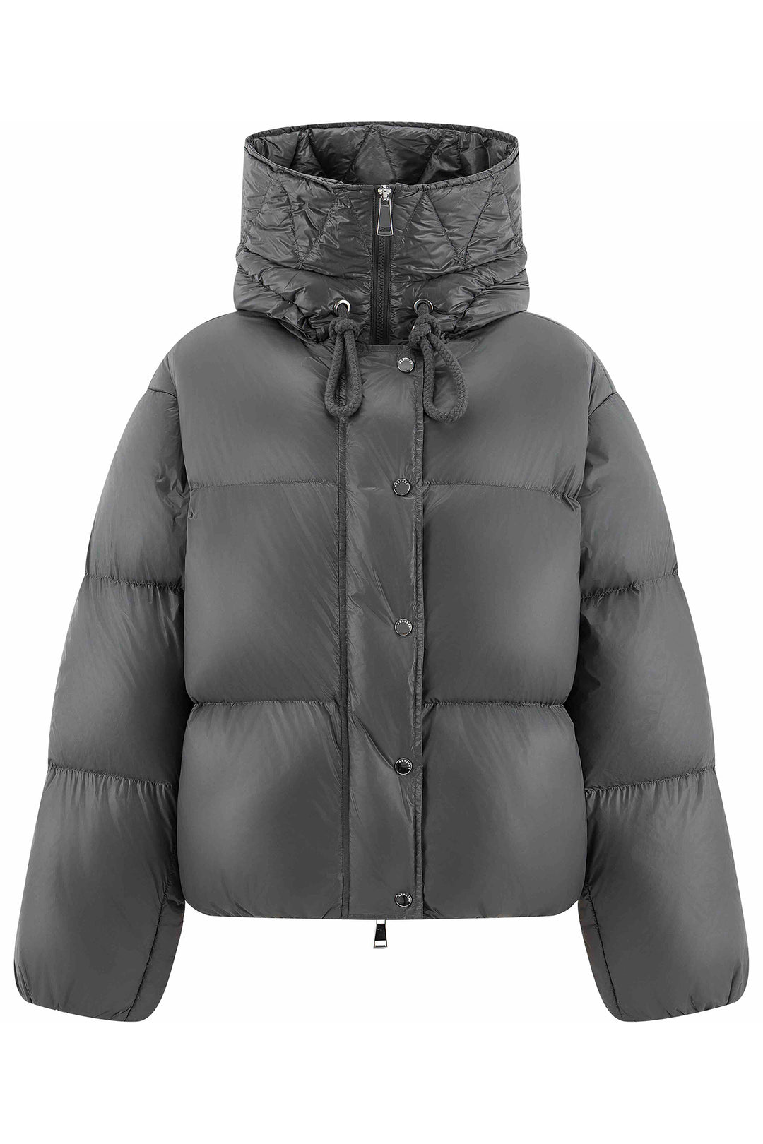 Herzens 25263-6910 Joy Pyrite Grey Padded Jacket, front