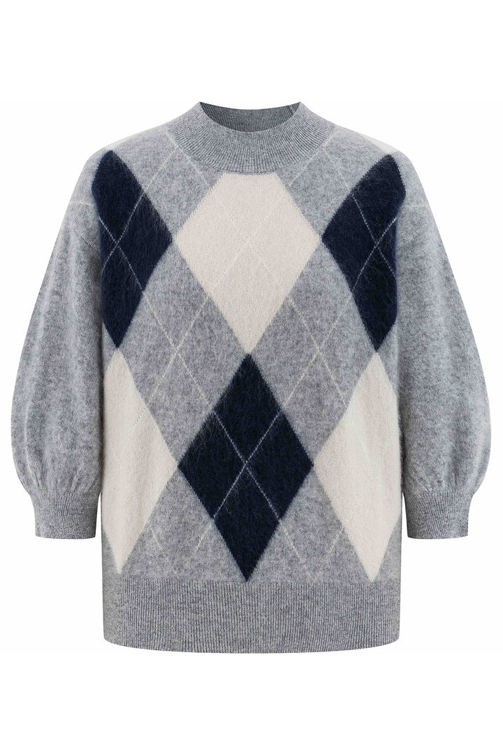 Herzens 25263-1058 LIV Castle Grey Jumper