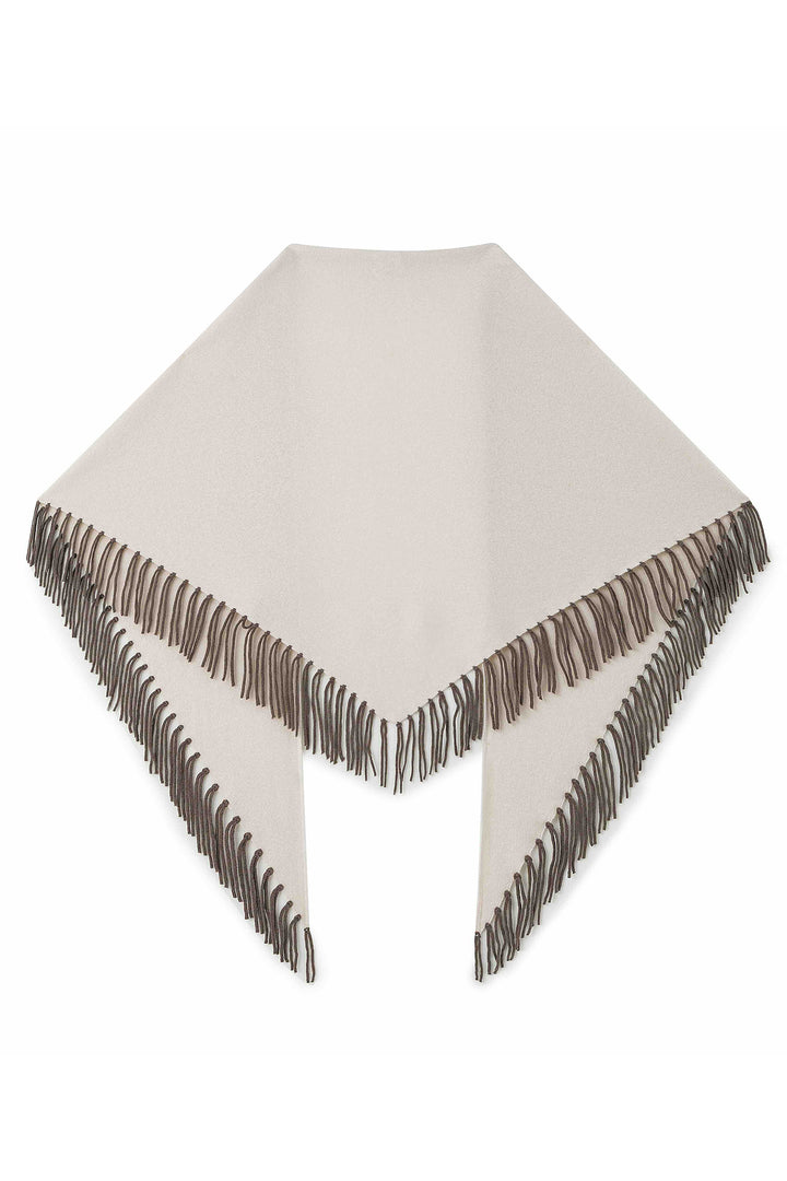 Herzens 25263-5000  Limestone Falcon Tassel Scarf Wrap