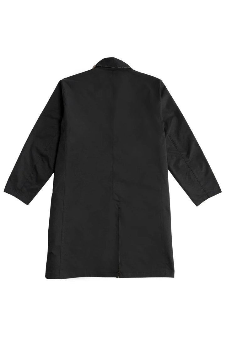 Black coat on a white background