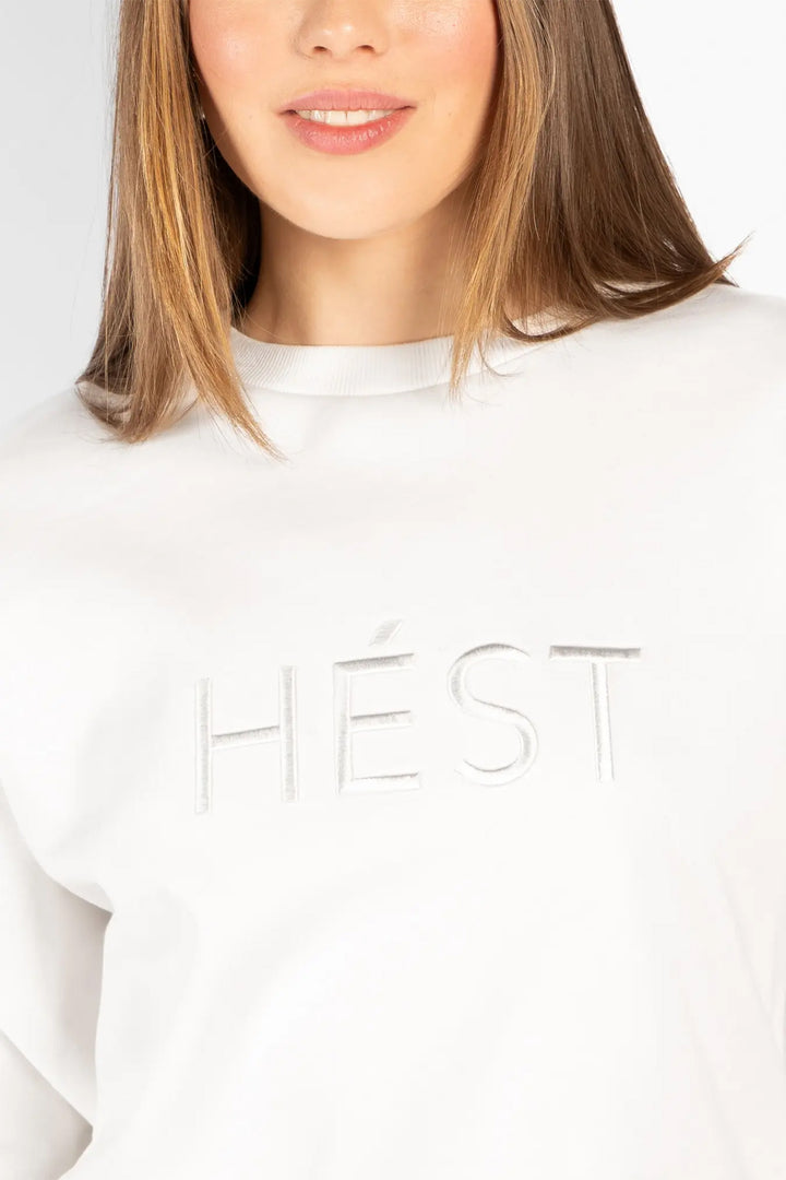 Hest 2610100614 0003 Gabriella White Sweatshirt