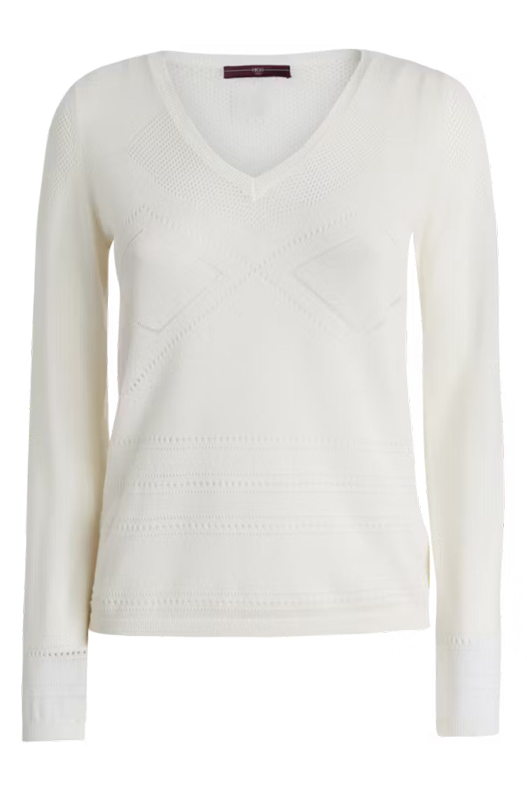 White sweater on a white background