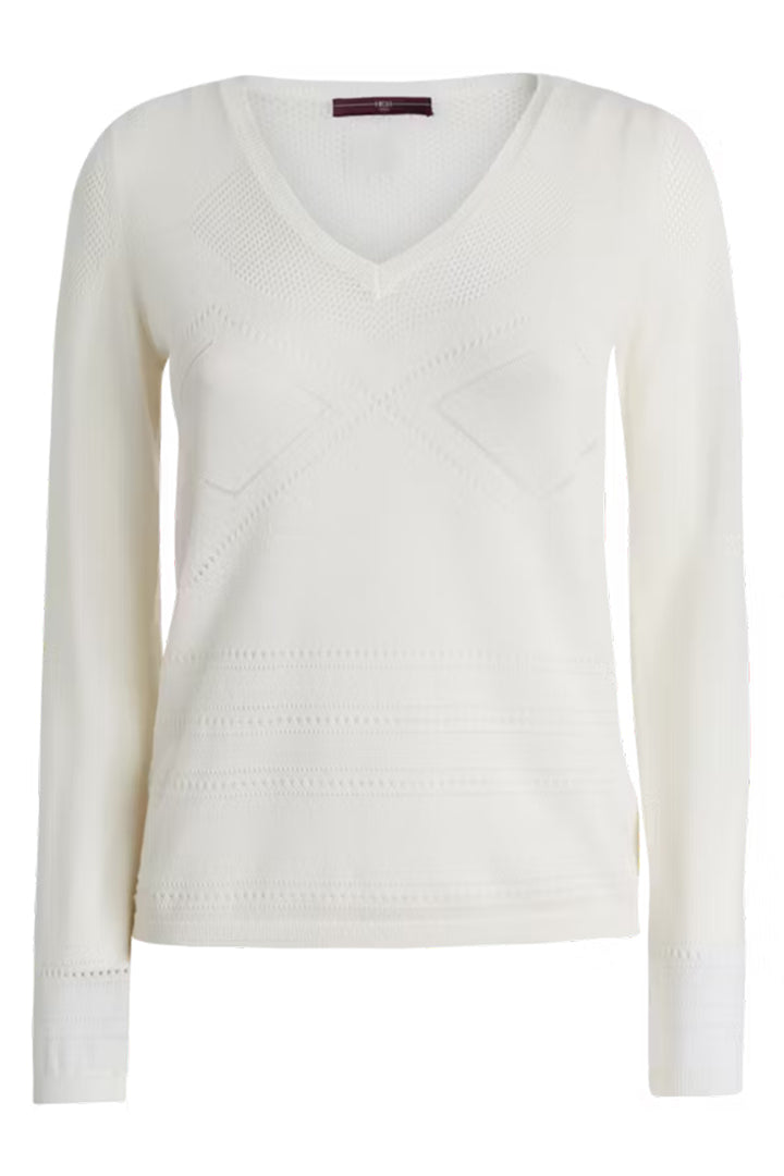 White sweater on a white background
