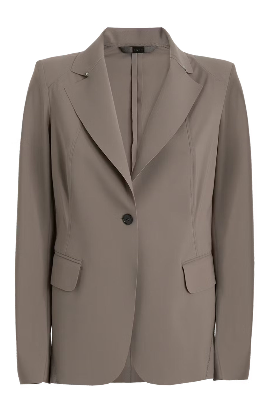 Brown blazer on a white background