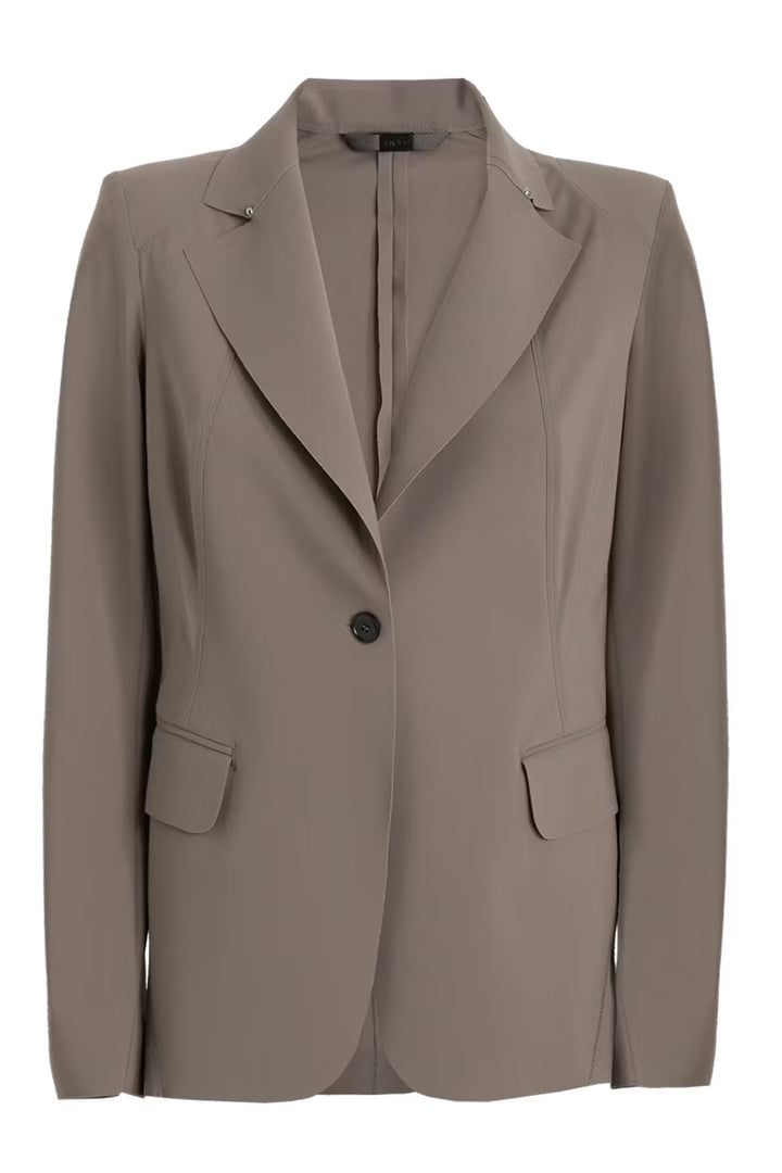 Brown blazer on a white background