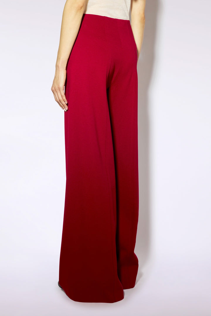 Liviana Conti CNTI88 D69-0 Paprika Red Trousers, front view cropped