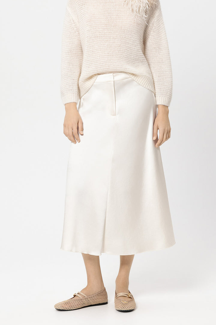Lucia Cerano 53831 3777 Cream Satin Skirt
