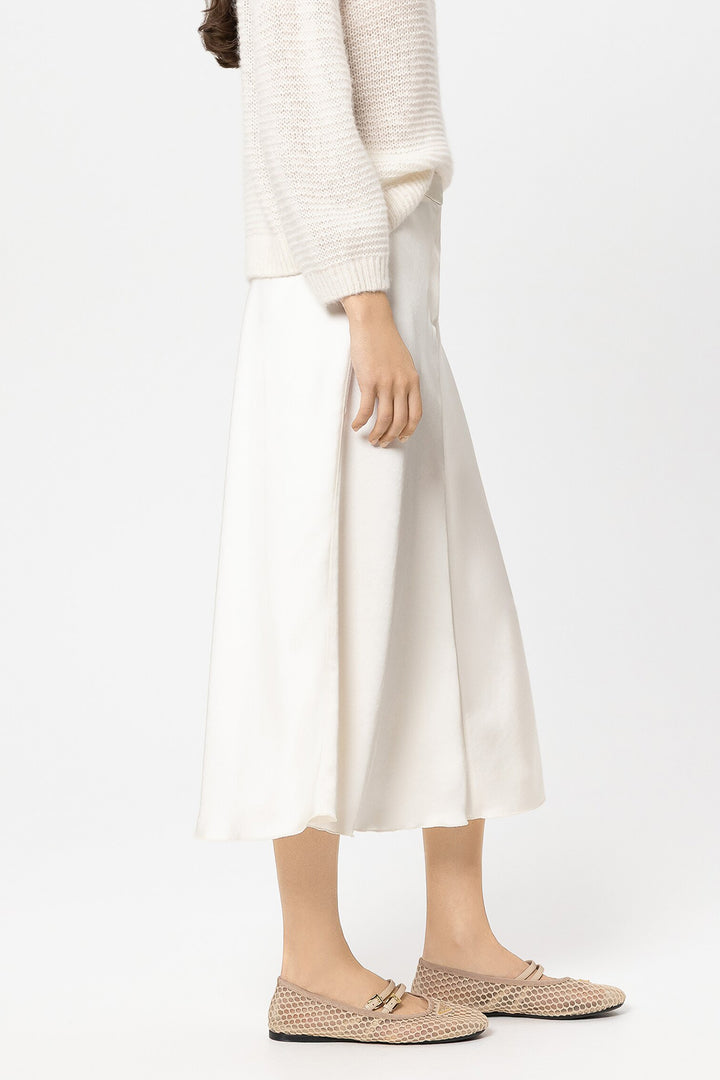 Lucia Cerano 53831 3777 Cream Satin Skirt