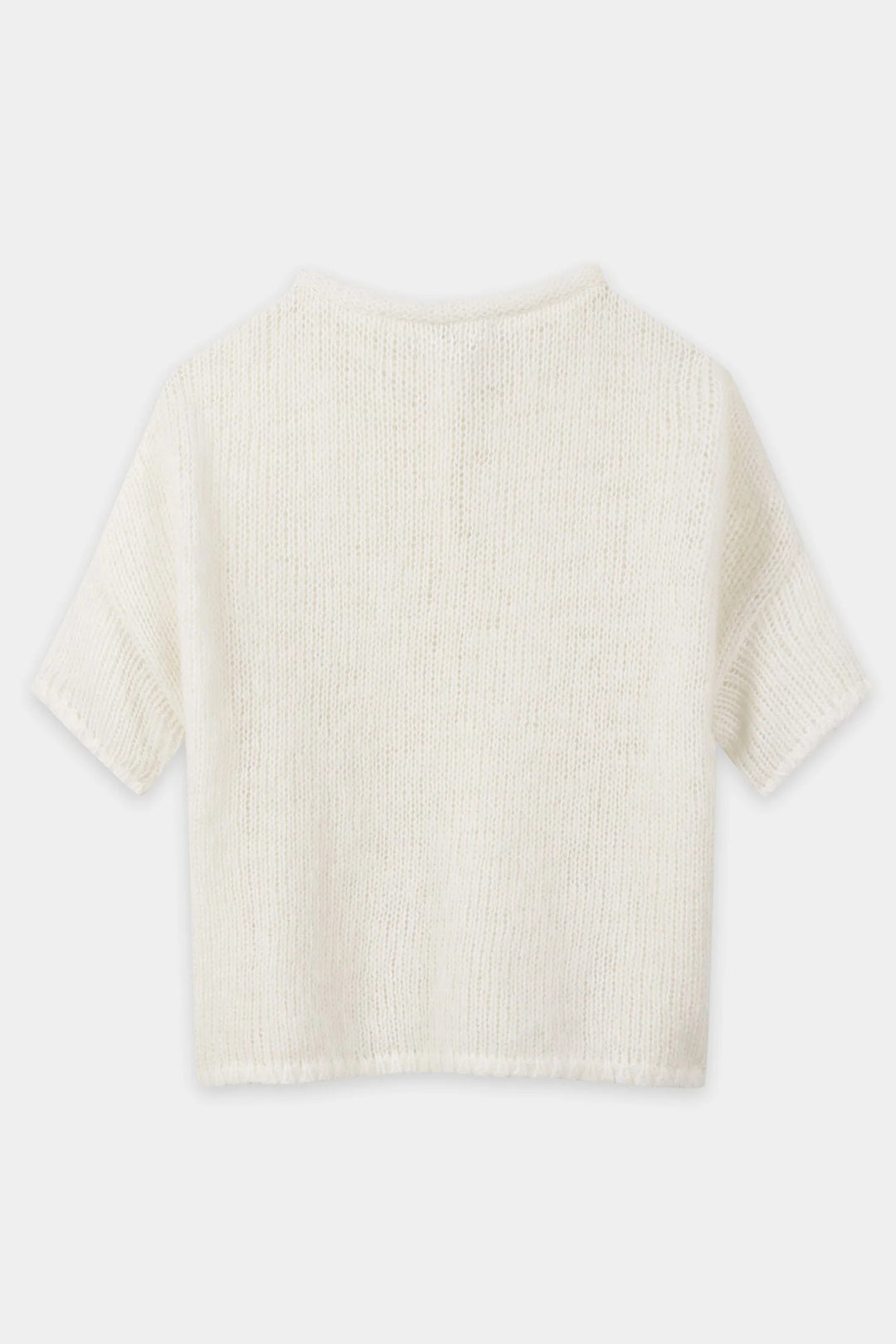 Luisa Cerano 438178 5348 Milk Ivory Alpaca Blend Cardigan 0112