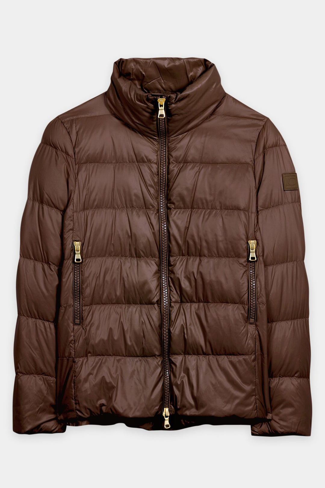Luisa Cerano 448547/4133 Outdoor Padded Jacket Marone Brown, front packshot